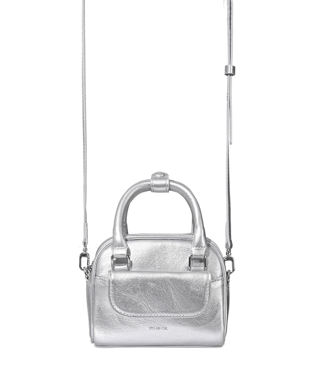 Stand Oil - Chubby Bag Tiny (Silver) product image 1 | TRAB K-Fashion Australia