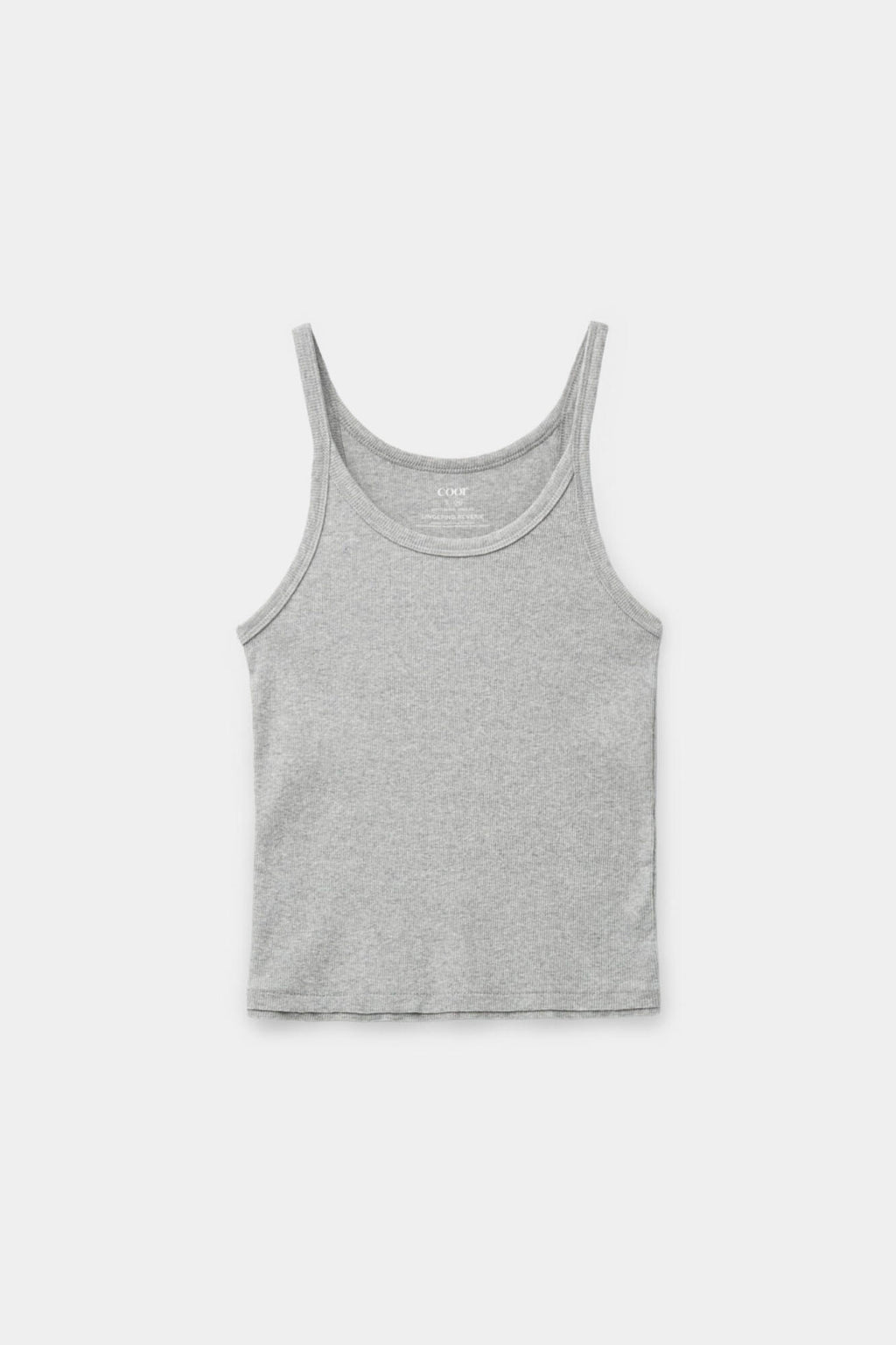 Coor - Double Cut-Off Sleeveless (Melange Gray) product image 1 | TRAB K-Fashion Australia