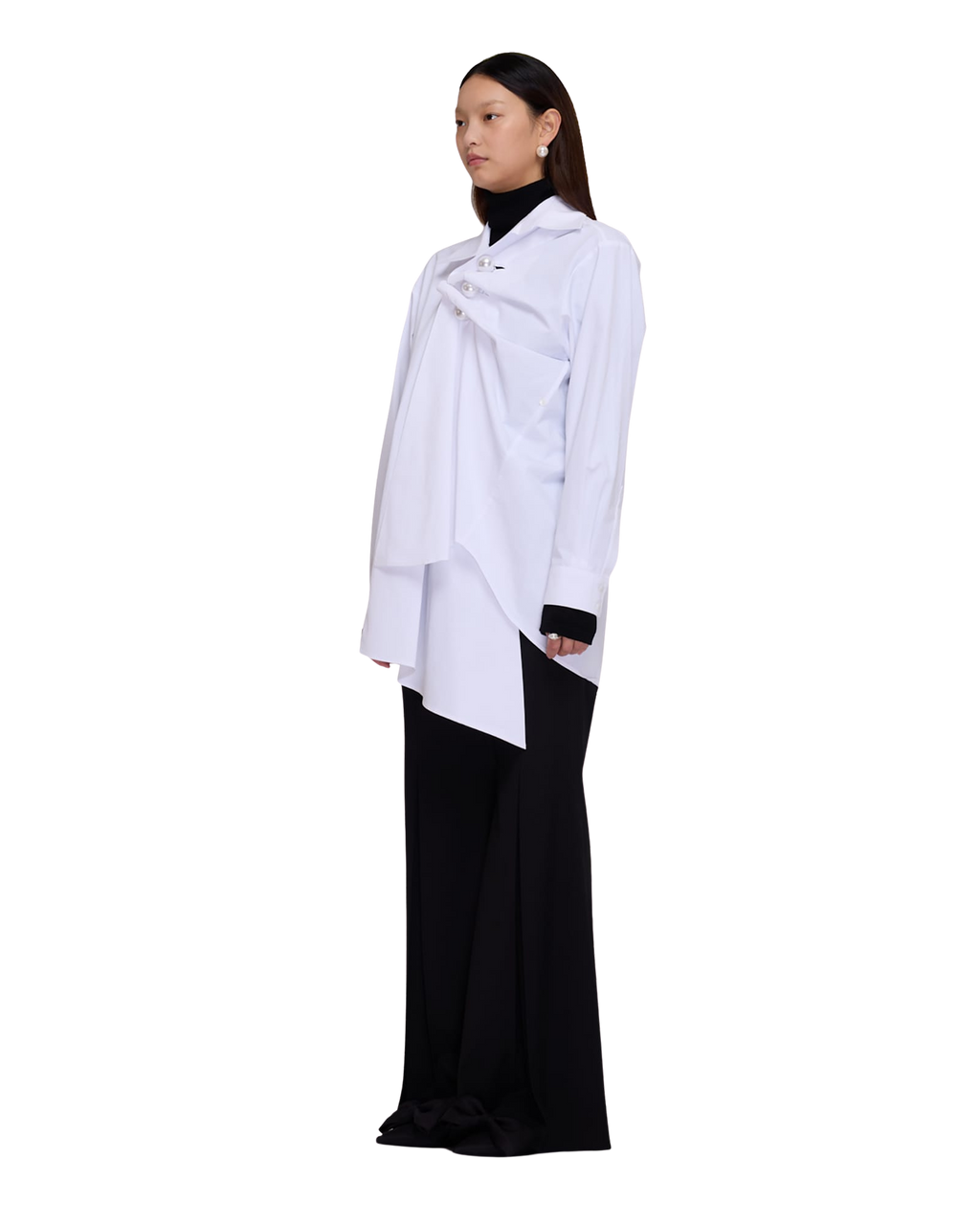 Kimhe Kim - Venus Shirt (White) product image 2 | TRAB K-Fashion Australia