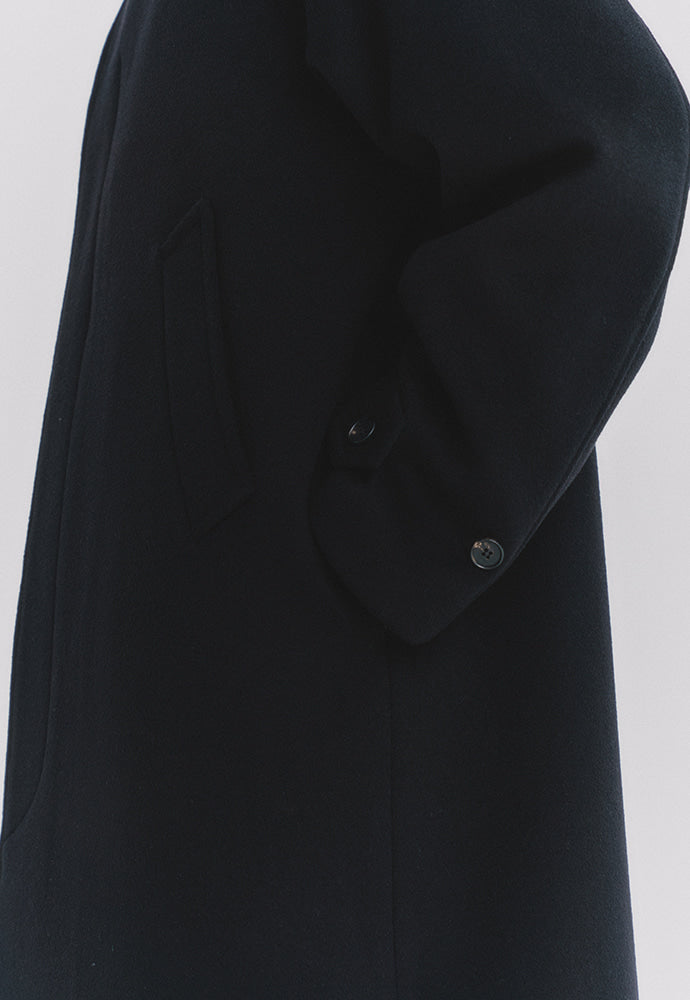 Art if acts - Cashmere Soutien Collar Coat (Black) product image 8 | TRAB K-Fashion Australia