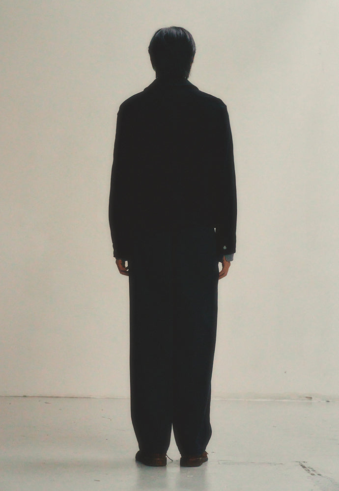 Art if acts - Washed Suede Detroit Work Jacket (Black) product image 3 | TRAB K-Fashion Australia