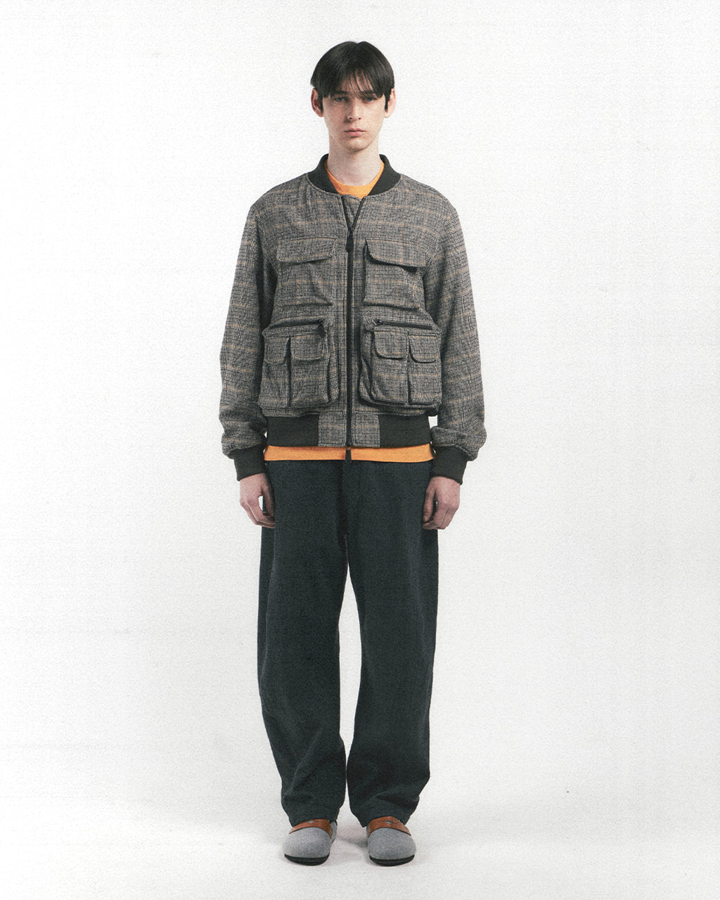 Eastlogue - Shooting Wool Blouson (Beibe Gun Club Check) product image 1 | TRAB K-Fashion Australia