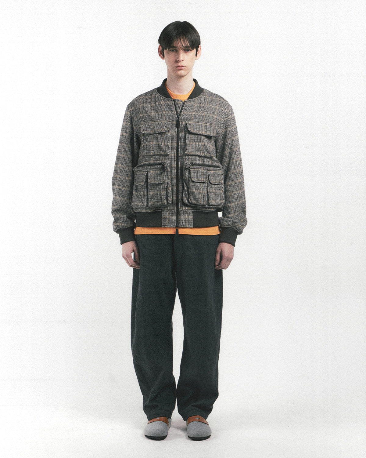 Eastlogue - Shooting Wool Blouson (Beibe Gun Club Check) product image 1 | TRAB K-Fashion Australia