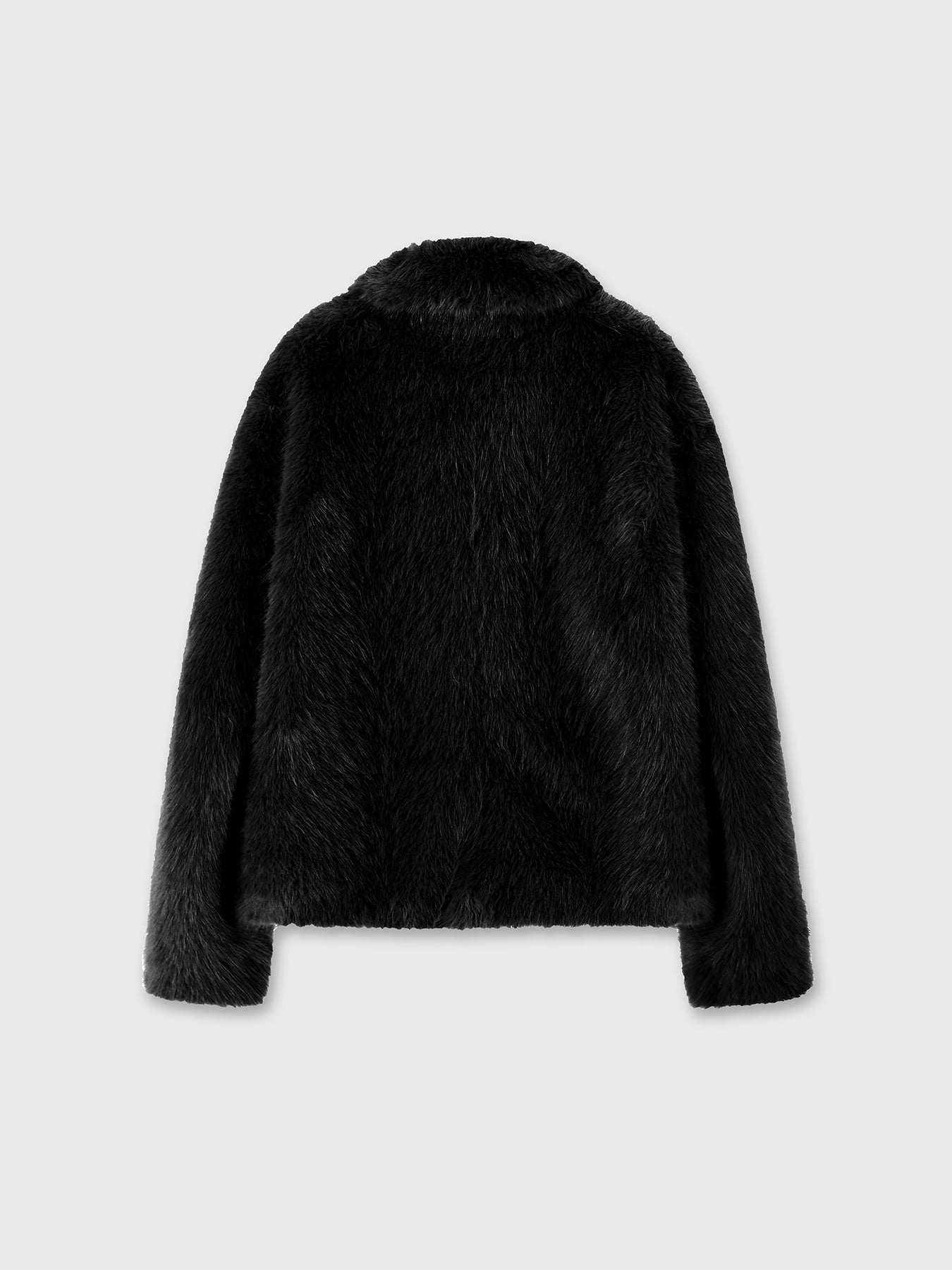 Tonywack - Faux Fur Relaxed Blouson (Black) product image 12 | TRAB K-Fashion Australia