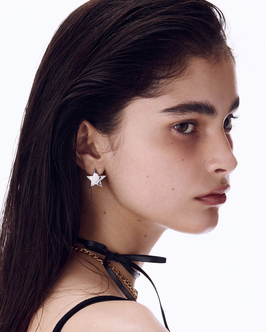 Numbering - Plain Star Earrings #5111 product image 1 | TRAB K-Fashion Australia