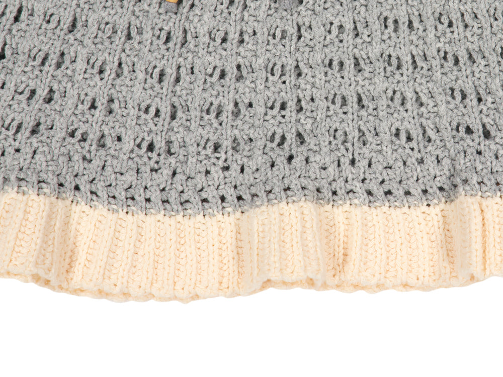 Coyseio - Layered Knit Skirt (Melange Grey) product image 15 | TRAB K-Fashion Australia