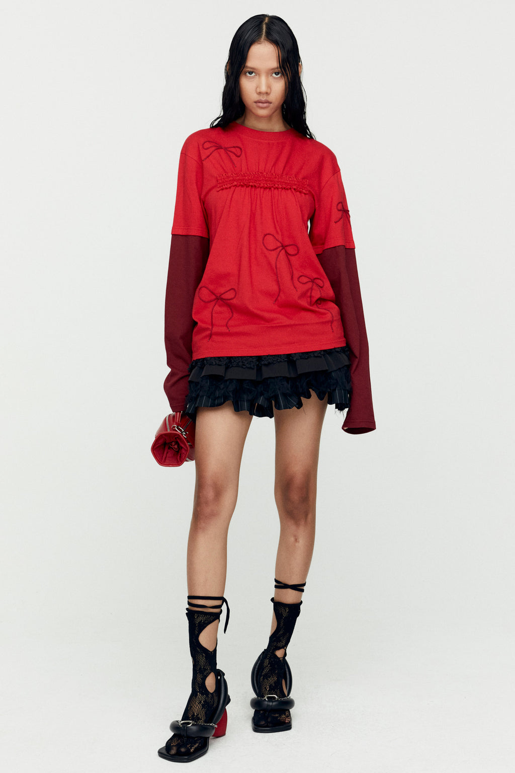 Andersson Bell - (essential) Frill T-Shirts (Essential) product image 5 | TRAB K-Fashion Australia