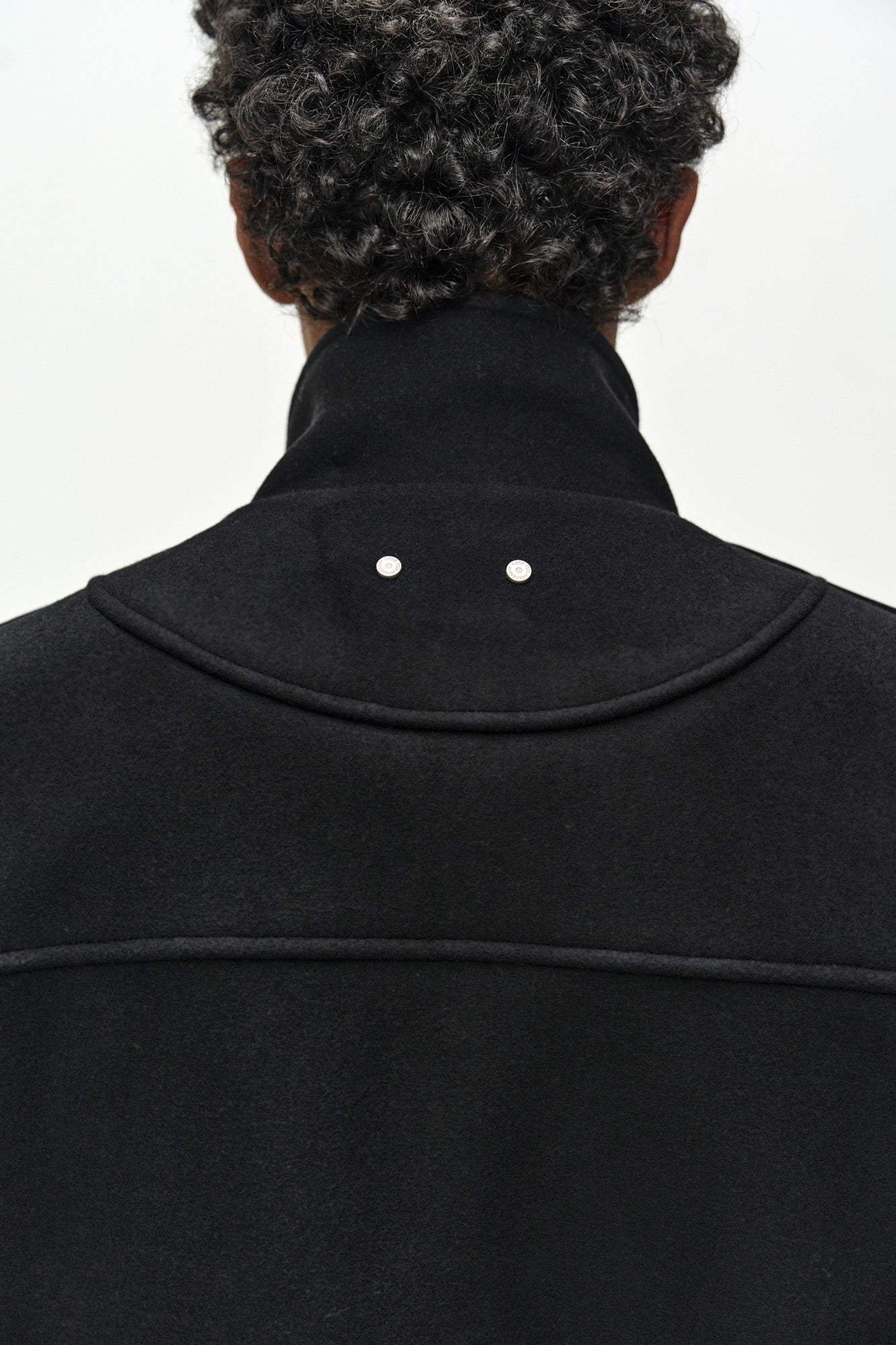 Andersson Bell - Linus Harrington Wool Jacket (black) (Black) product image 7 | TRAB K-Fashion Australia