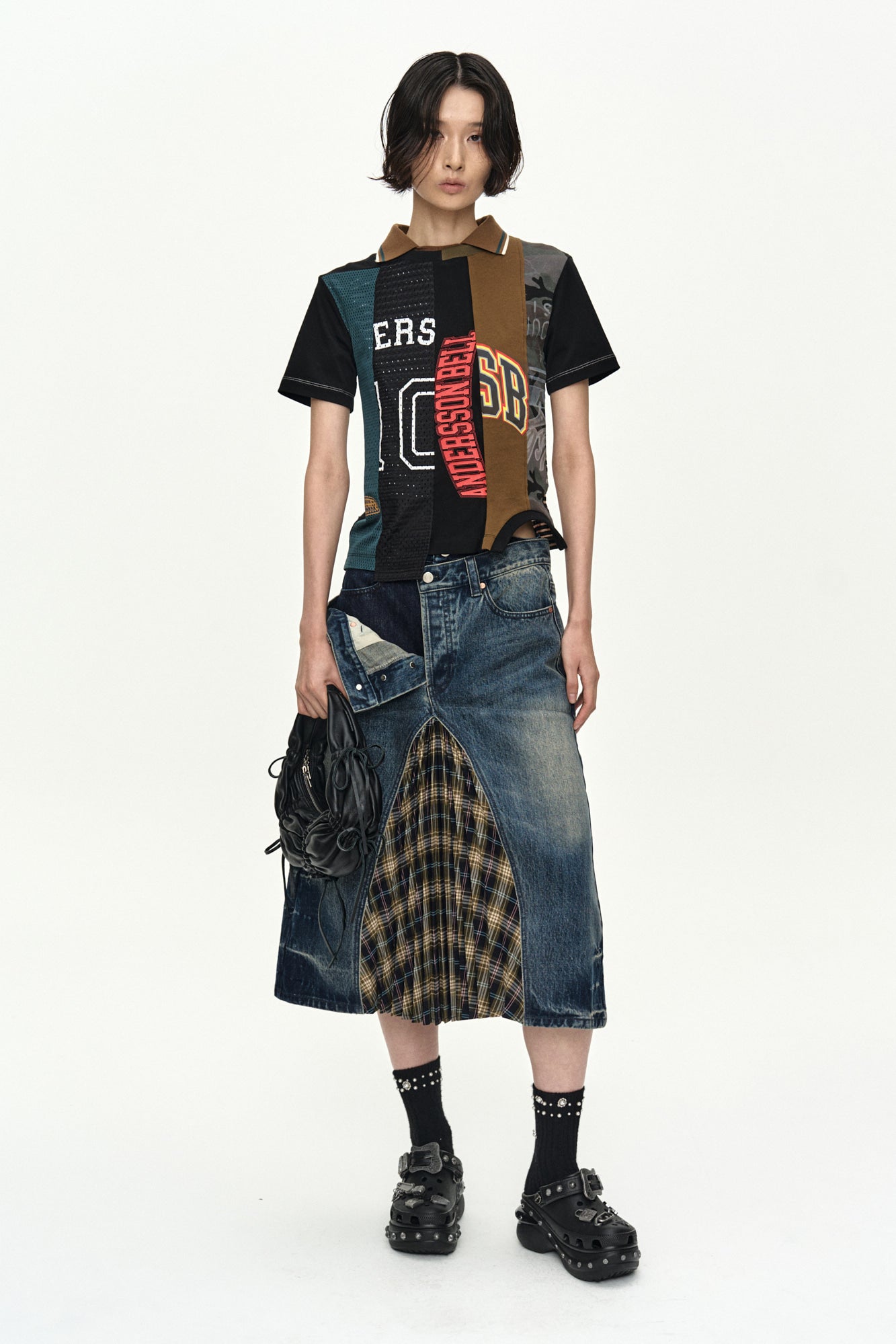 Andersson Bell - Reworked Vintage Jersey T-Shirt (Black) product image 6 | TRAB K-Fashion Australia