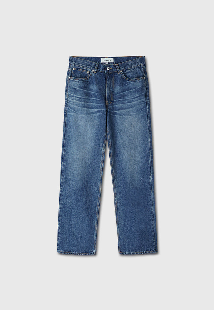 Tonywack - Straight Cut Denim Jeans (Mid Blue) product image 5 | TRAB K-Fashion Australia