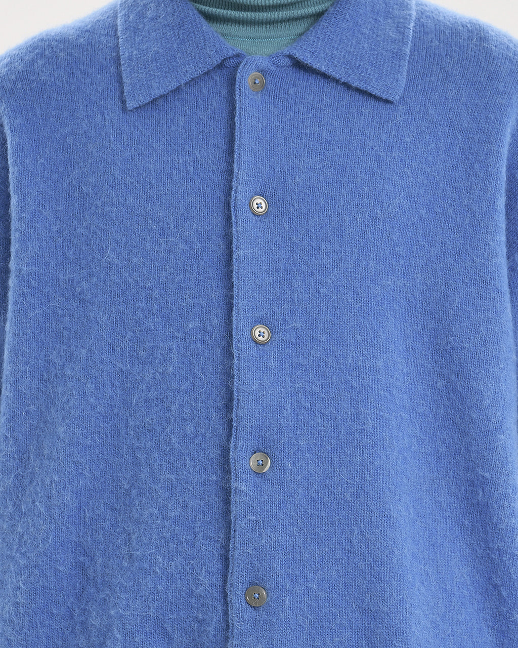 Brownyard - Alpaca Collar Cardigan (Blue) product image 4 | TRAB K-Fashion Australia