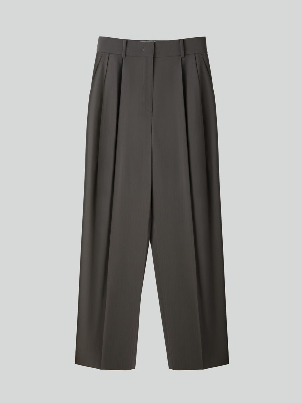 Recto - Two Tuck Suit Pants (Midnight Grey) product image 10 | TRAB K-Fashion Australia