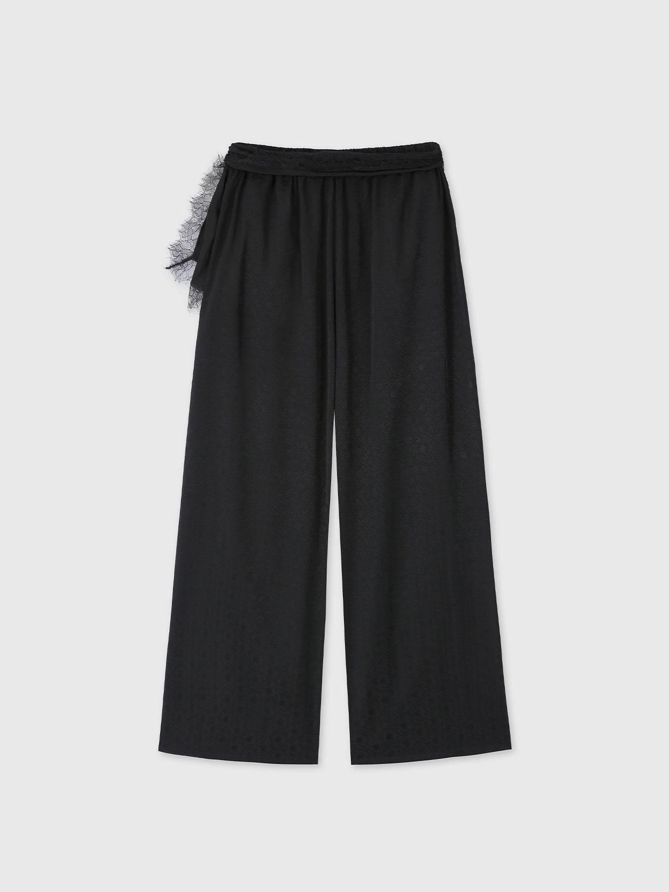 Tonywack - Jacquard Wrap Loose Fit Pants (Black) product image 11 | TRAB K-Fashion Australia