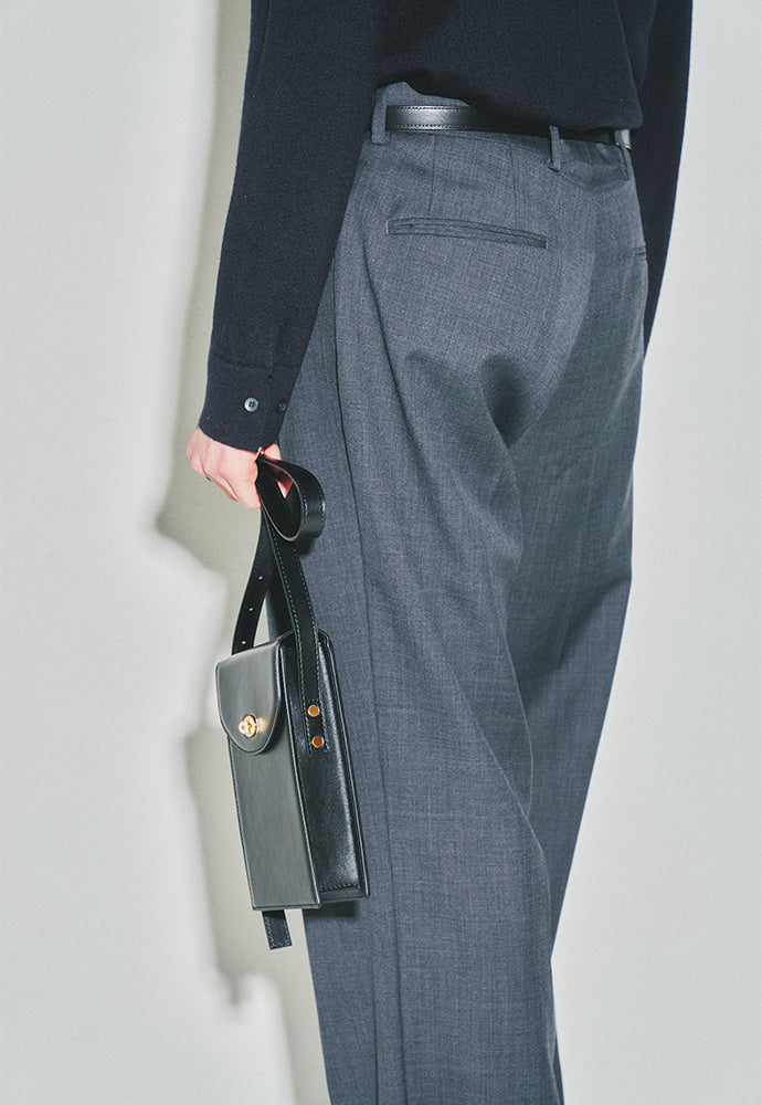 Tonywack - Super Fine Wool Cuffs Button Knit (Dark Navy) product image 5 | TRAB K-Fashion Australia