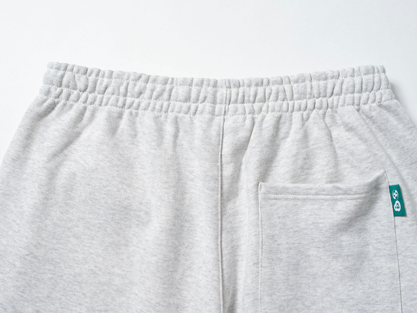 San San Gear - San San X B.E Sweatshorts (White Melange) product image 6 | TRAB K-Fashion Australia