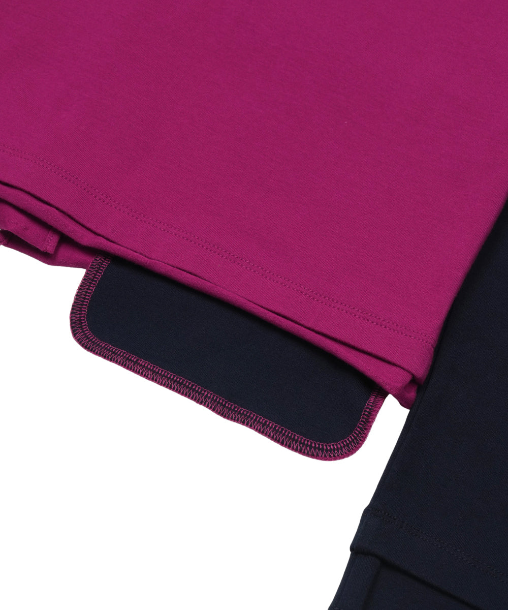 Coyseio - Button-Up Deep Neck Cardigan (Magenta) product image 16 | TRAB K-Fashion Australia