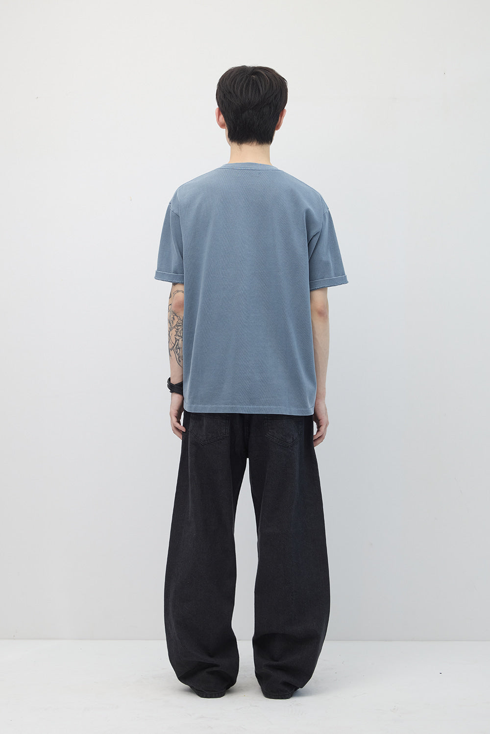Hatchingroom - Mythical Angel Tee Over Dyed Sky (Blue) product image 9 | TRAB K-Fashion Australia