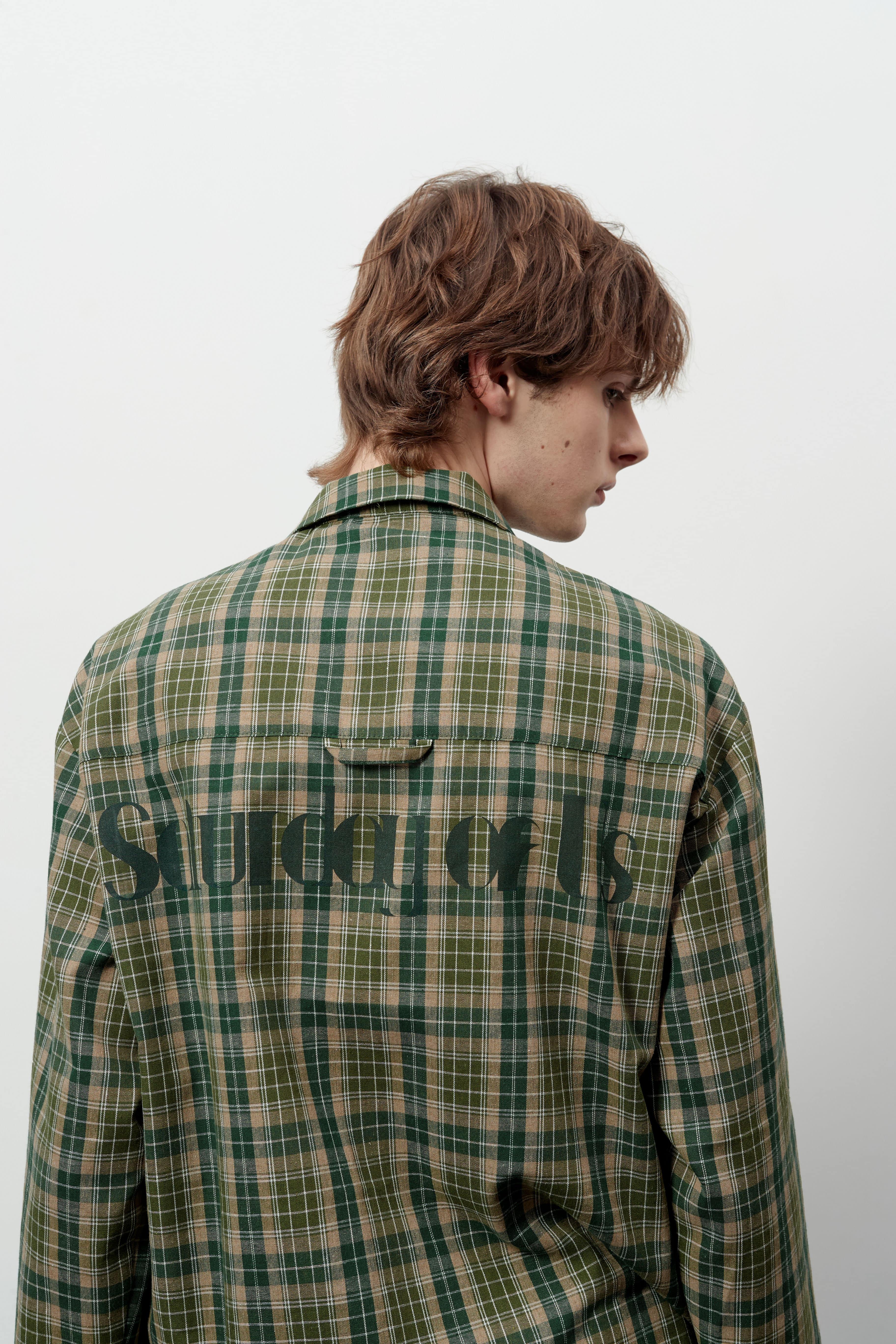 Stu - Check Pajama Set (Green) product image 11 | TRAB K-Fashion Australia