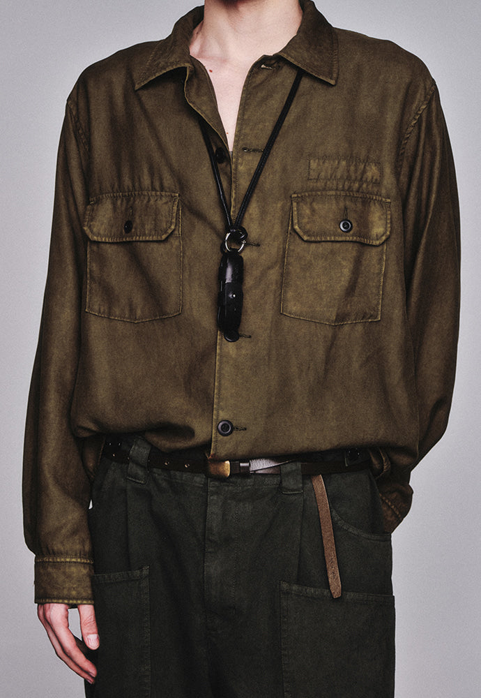 Art if acts - Leather Lip Balm Chain (Black) product image 2 | TRAB K-Fashion Australia