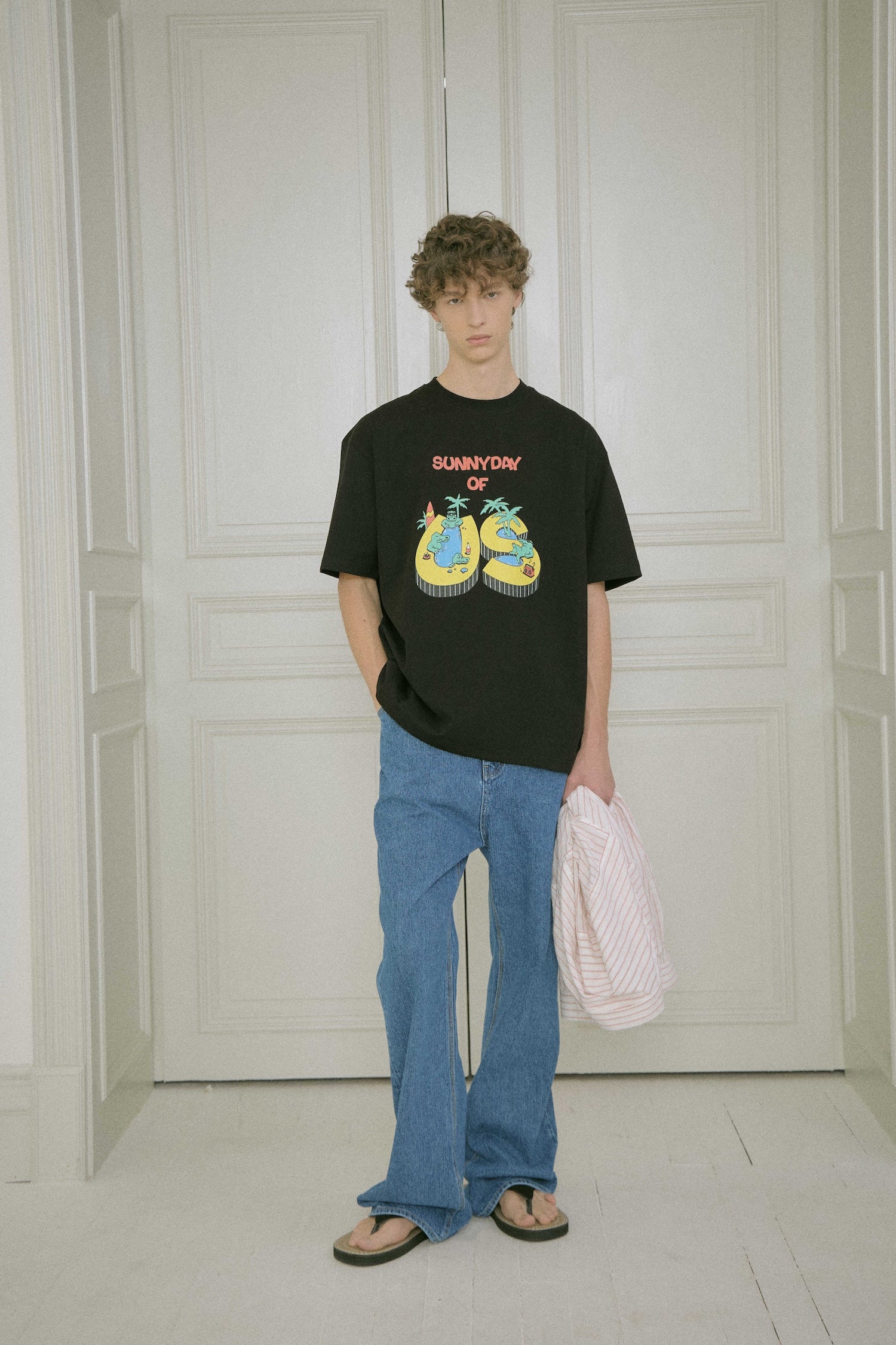 STU - Us Printing T-Shirt (Black) product image 11 | TRAB K-Fashion Australia