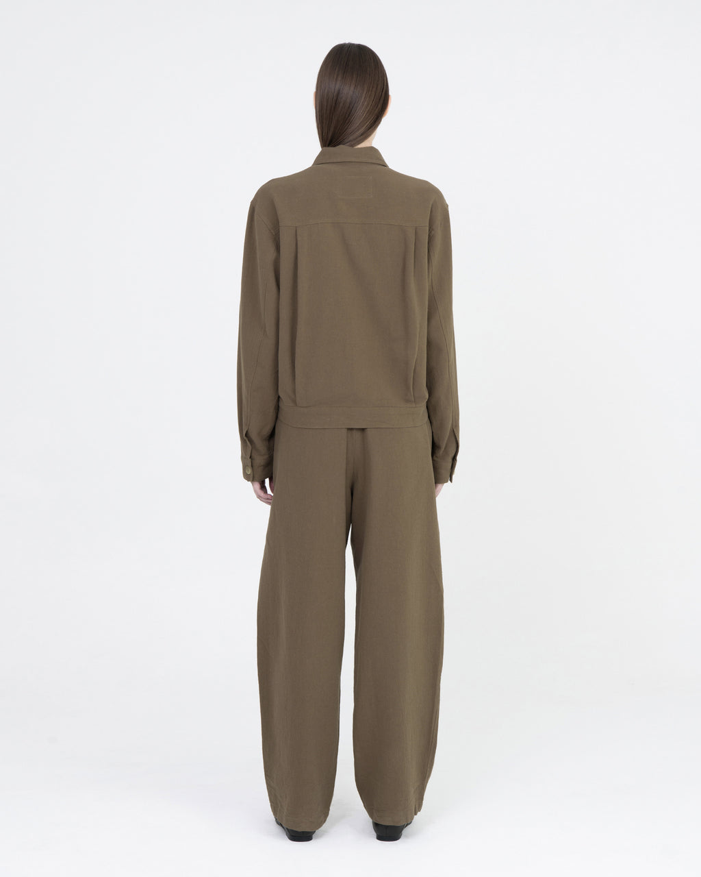 Brownyard - Type 1 Trucker Jacket (Mocha) product image 3 | TRAB K-Fashion Australia