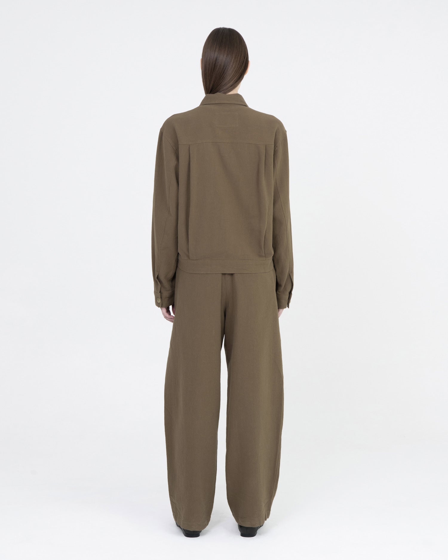 Brownyard - Type 1 Trucker Jacket (Mocha) product image 3 | TRAB K-Fashion Australia