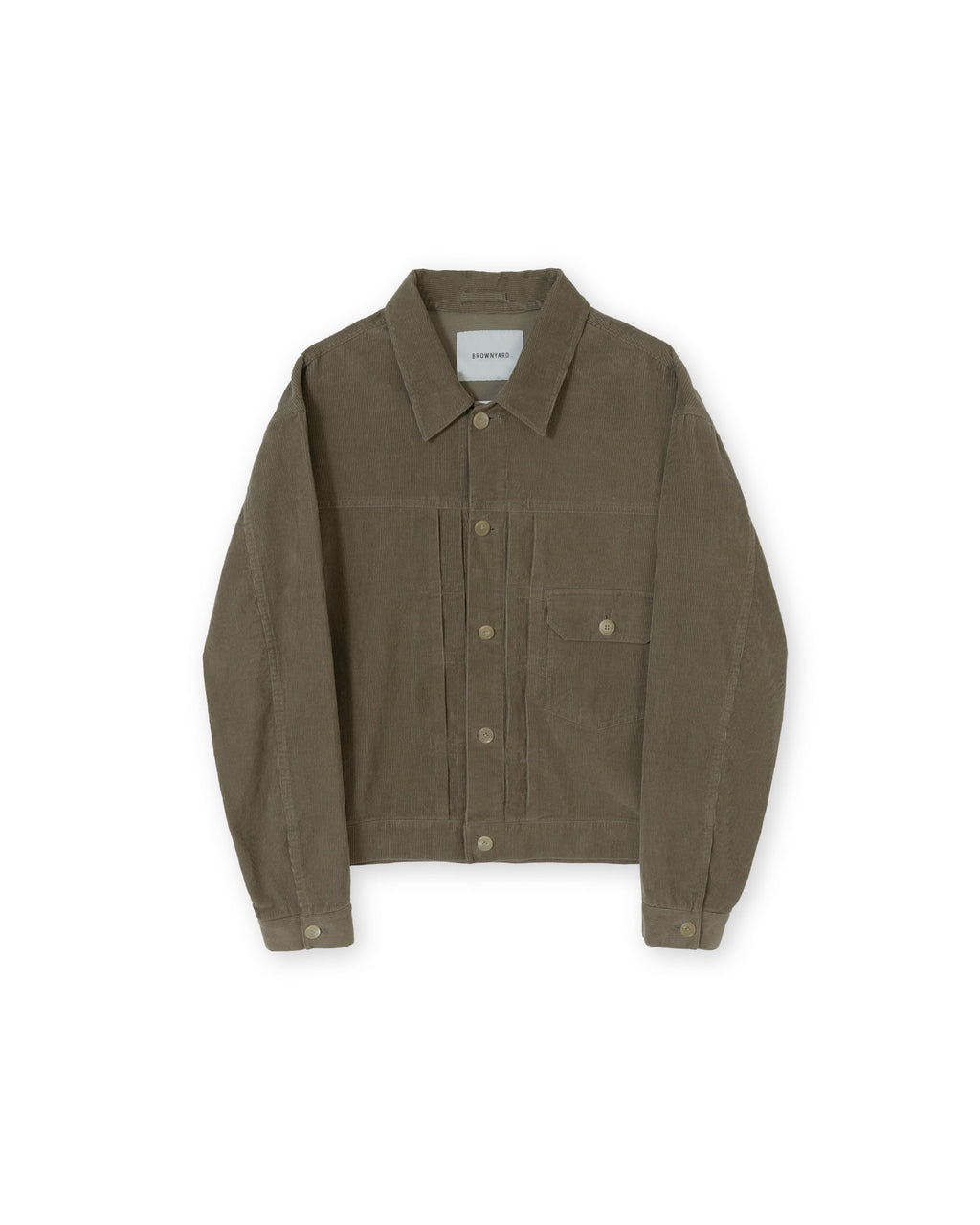 Brownyard - Washed Corduroy Trucker Jacket (Mocha) product image 5 | TRAB K-Fashion Australia