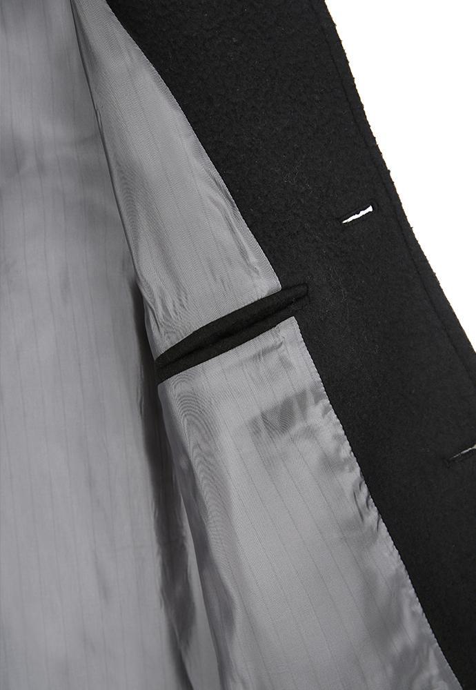 Art if acts - Leather Collar Casentino Half Coat (Black) product image 9 | TRAB K-Fashion Australia