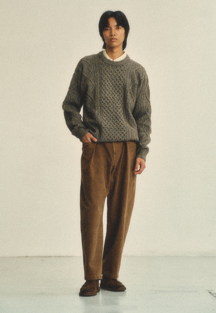 Art if acts - Pocket On Tuck Pants (Camel Brown) product image 4 | TRAB K-Fashion Australia