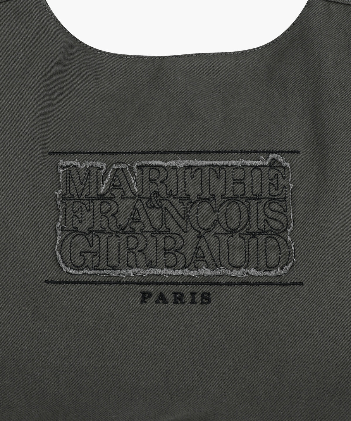 Marithe & Francois Girbaud - Classic Logo Round One Shoulder Bag (Charcoal) product image 4 | TRAB K-Fashion Australia