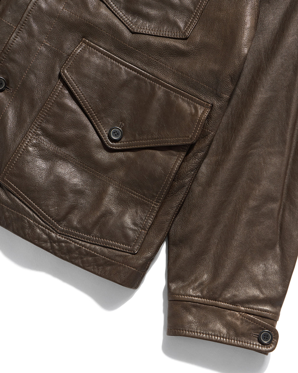 Eastlogue - Trailfinder Leather Jacket (D.brown) product image 9 | TRAB K-Fashion Australia