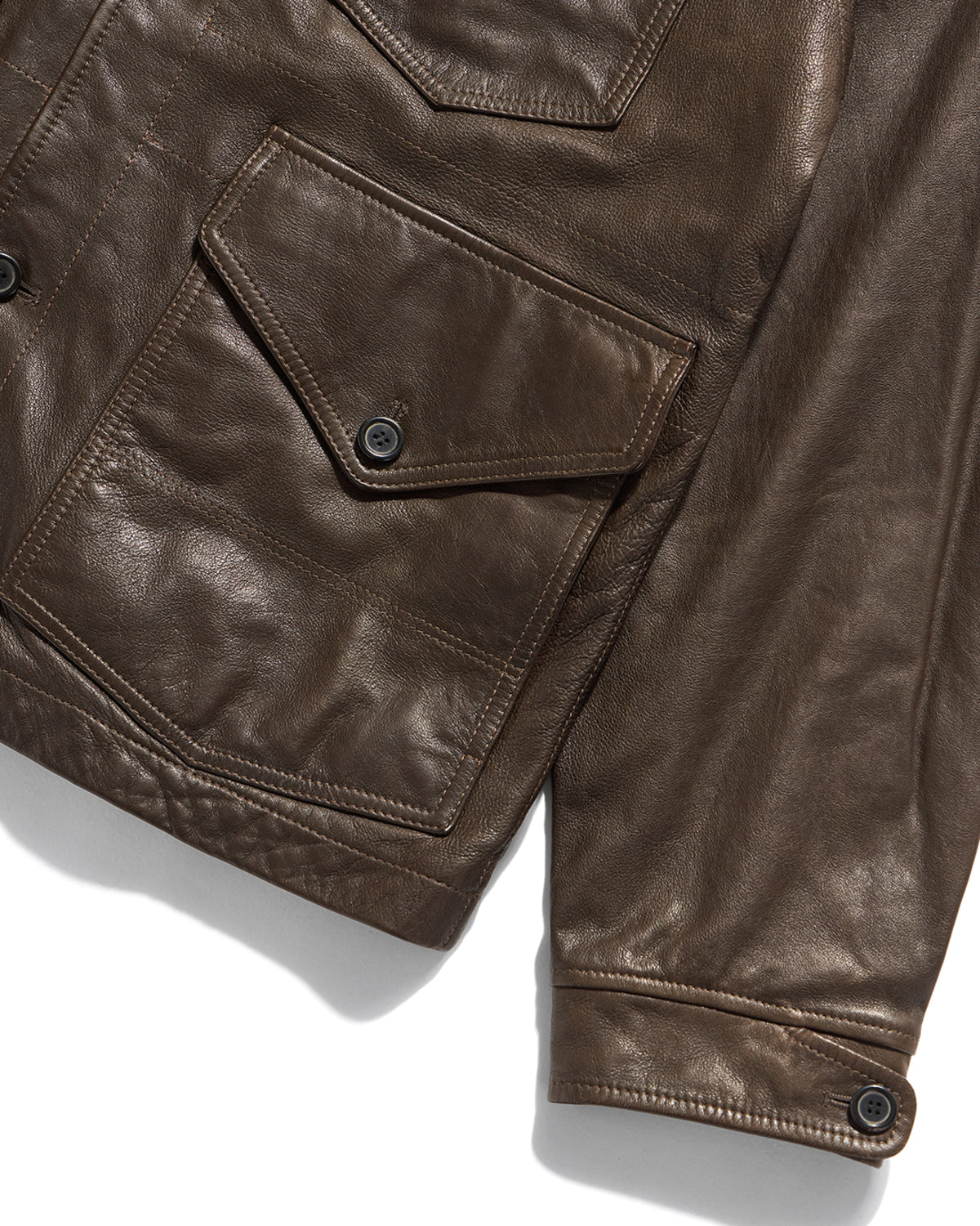 Eastlogue - Trailfinder Leather Jacket (D.brown) product image 9 | TRAB K-Fashion Australia