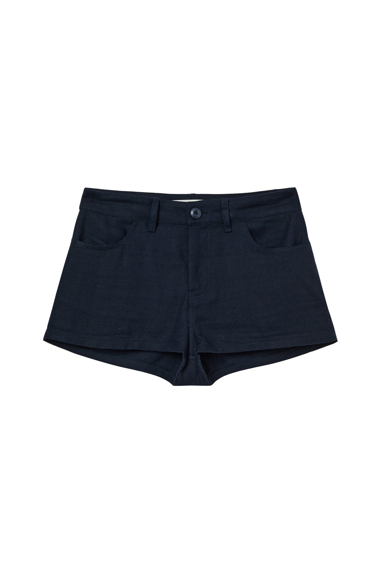 Deinet - Deinet D Logo Linen Shorts (Navy) product image 2 | TRAB K-Fashion Australia