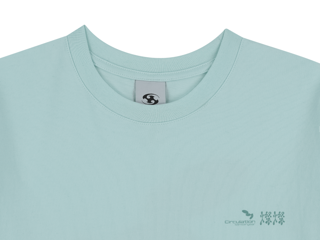 San San Gear - Chan Chan Symbol T-Shirt (Mint) product image 8 | TRAB K-Fashion Australia