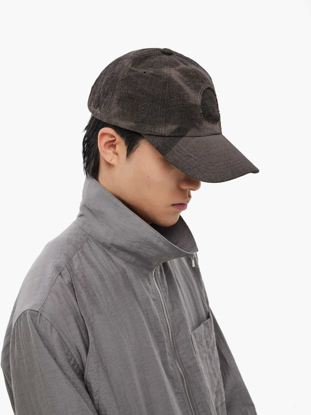 Jiyong Kim - Sun-Bleached Sun Cap (Brown) product image 2 | TRAB K-Fashion Australia
