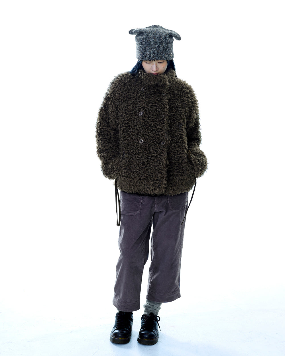Coyseio - Hairy Fur Jacket (Brown) product image 12 | TRAB K-Fashion Australia