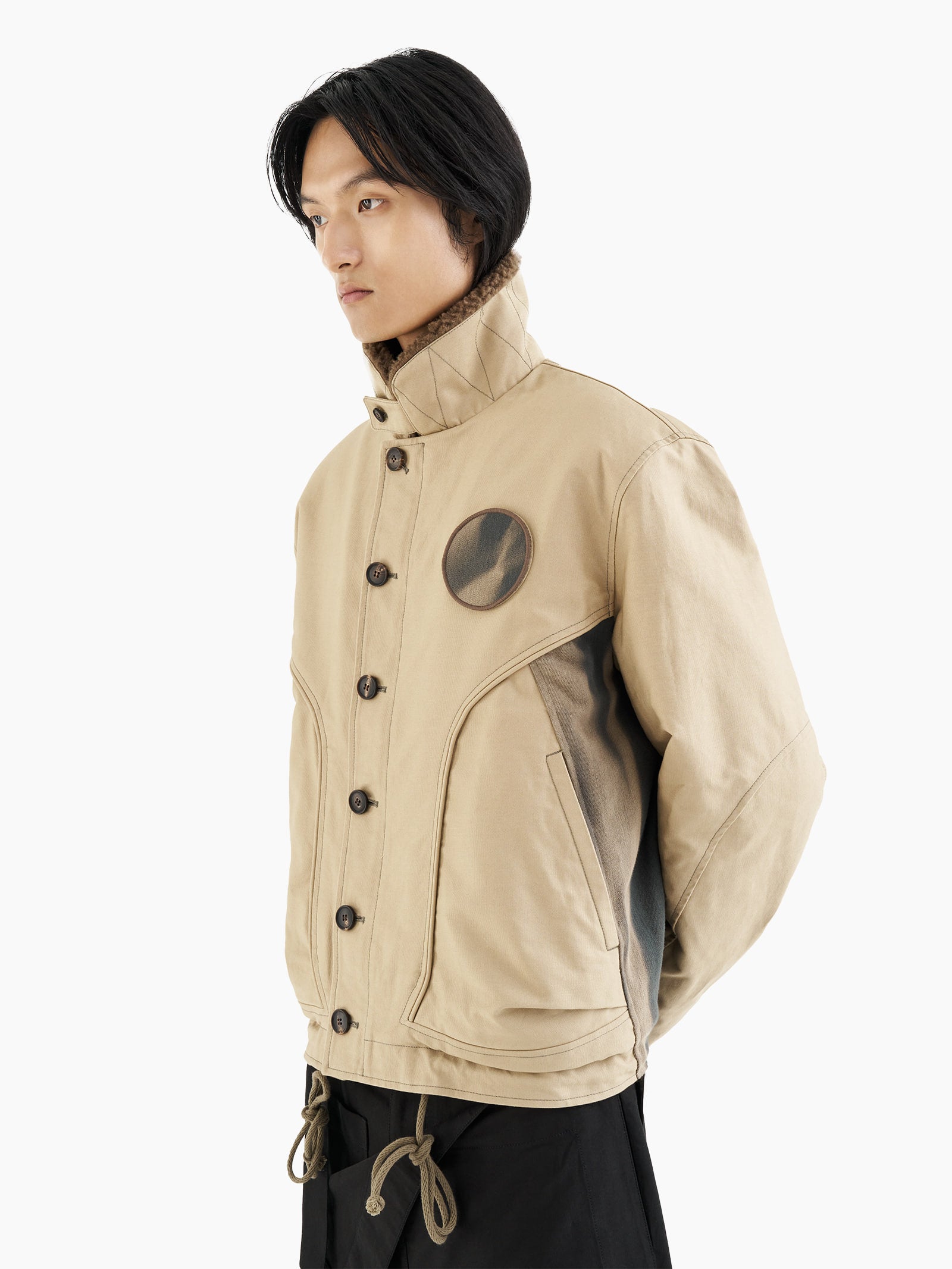 Jiyong Kim - Sun-Bleached Deck Jacket (Brown) product image 5 | TRAB K-Fashion Australia