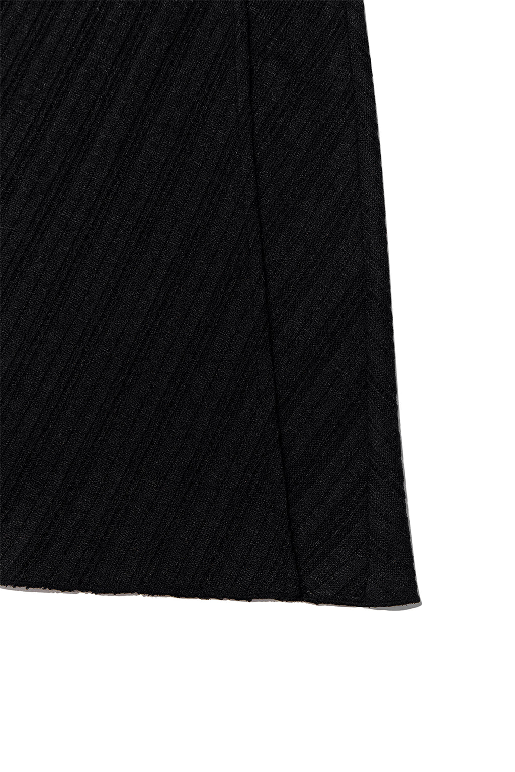 Matin Kim - Foldover Layered Maxi Wrap Skirt (Black) product image 6 | TRAB K-Fashion Australia