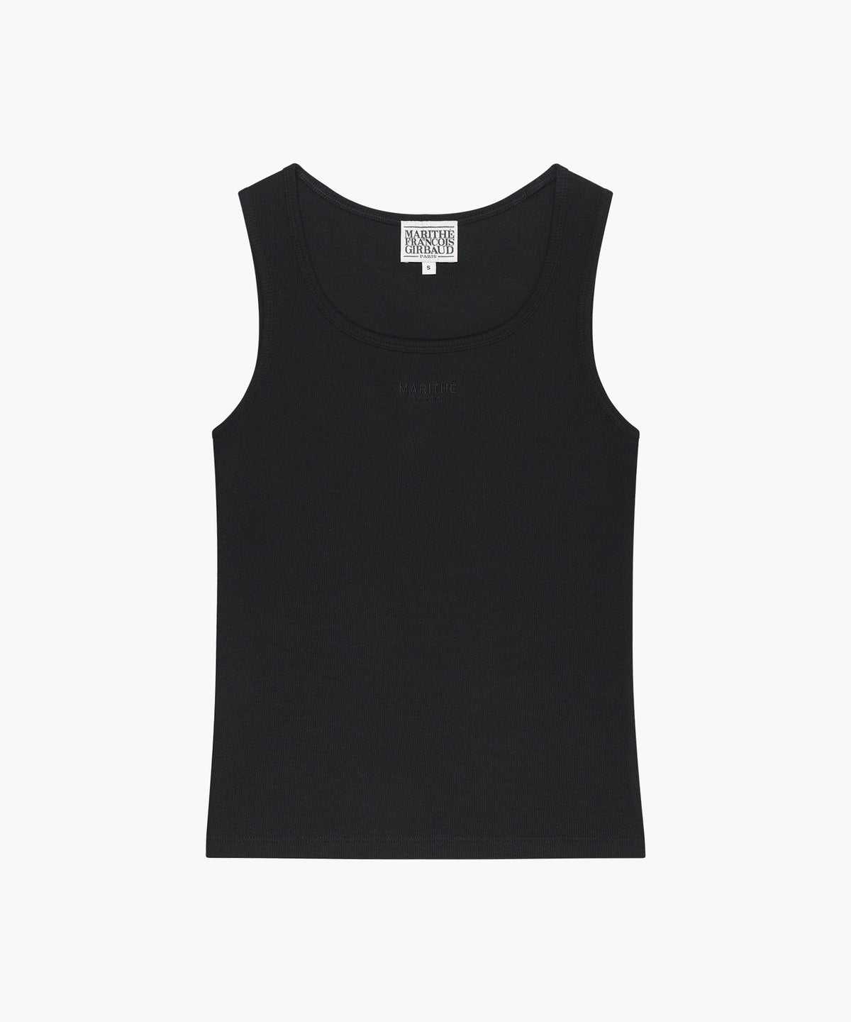 Marithe & Francois Girbaud - Regular Logo Sleeveless (Black) product image 6 | TRAB K-Fashion Australia