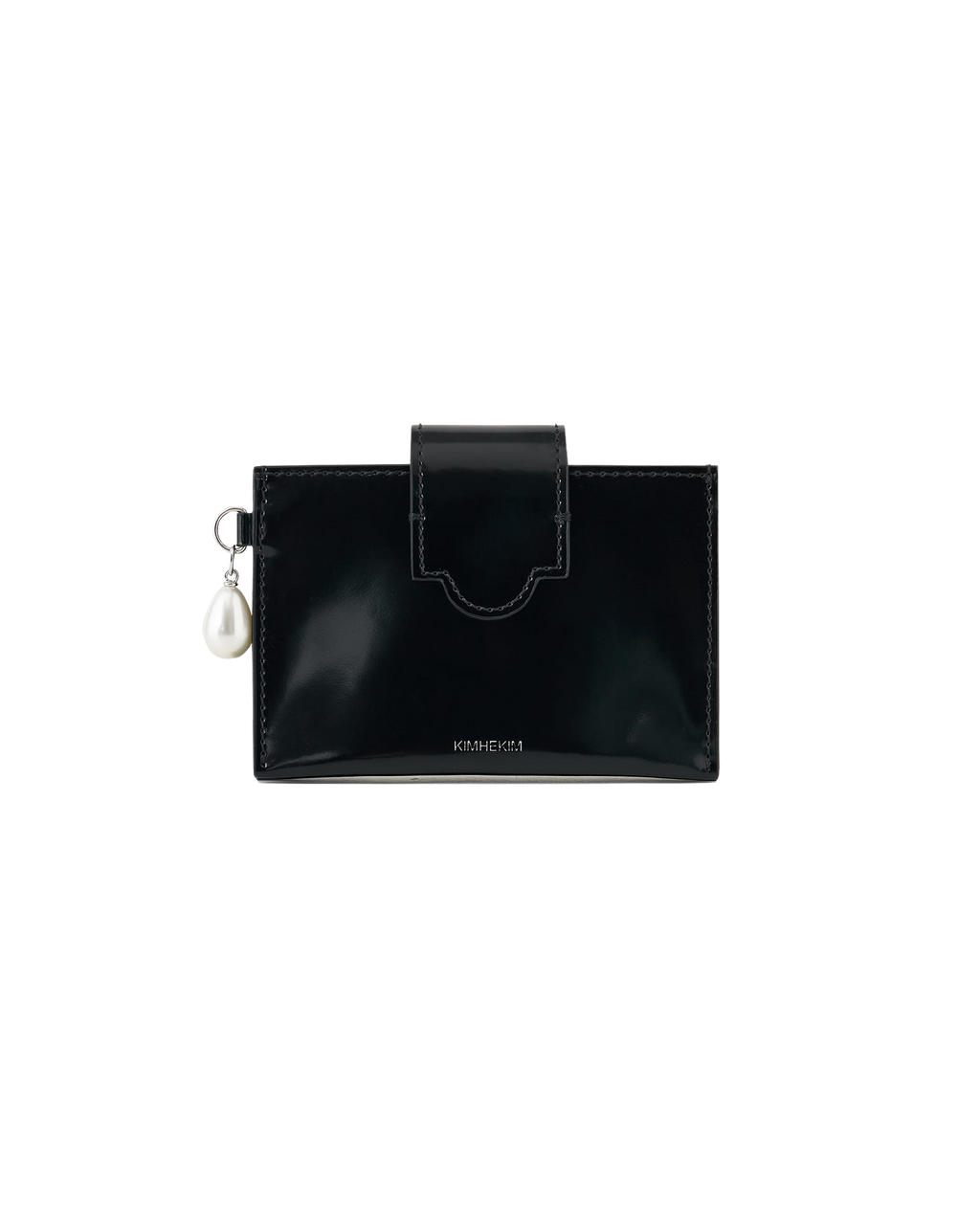 Kimhe Kim - Pearl Tear Accordion Wallet (Black) product image 1 | TRAB K-Fashion Australia