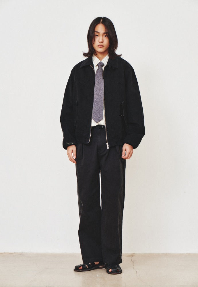 Art if acts - Cotton Western Blouson (Black) product image 1 | TRAB K-Fashion Australia