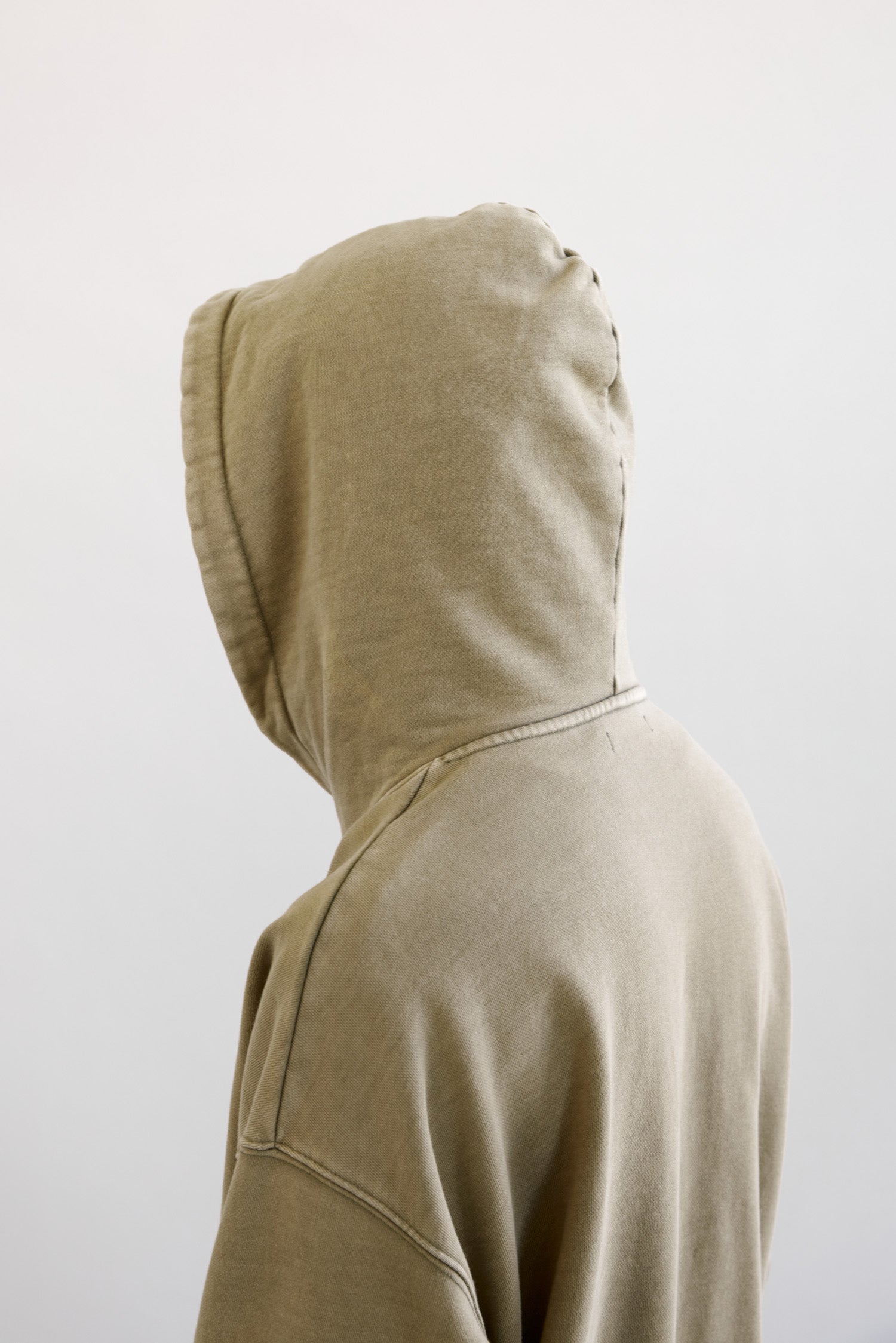 Hatchingroom - Layering Hoodie Washed (Olive) product image 10 | TRAB K-Fashion Australia