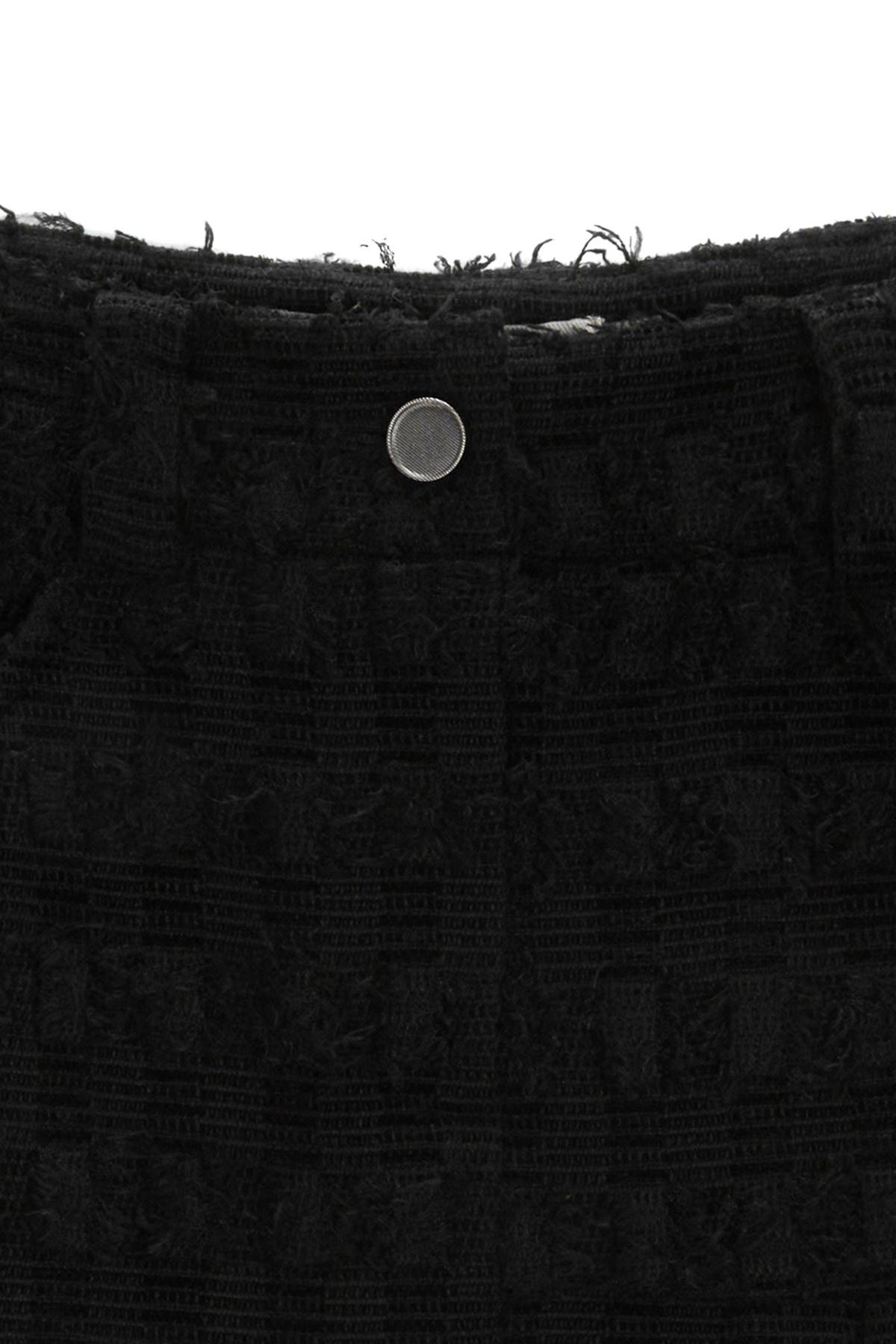 Matin Kim - Pleats Mixed Tweed Mini Skirt (Black) product image 3 | TRAB K-Fashion Australia