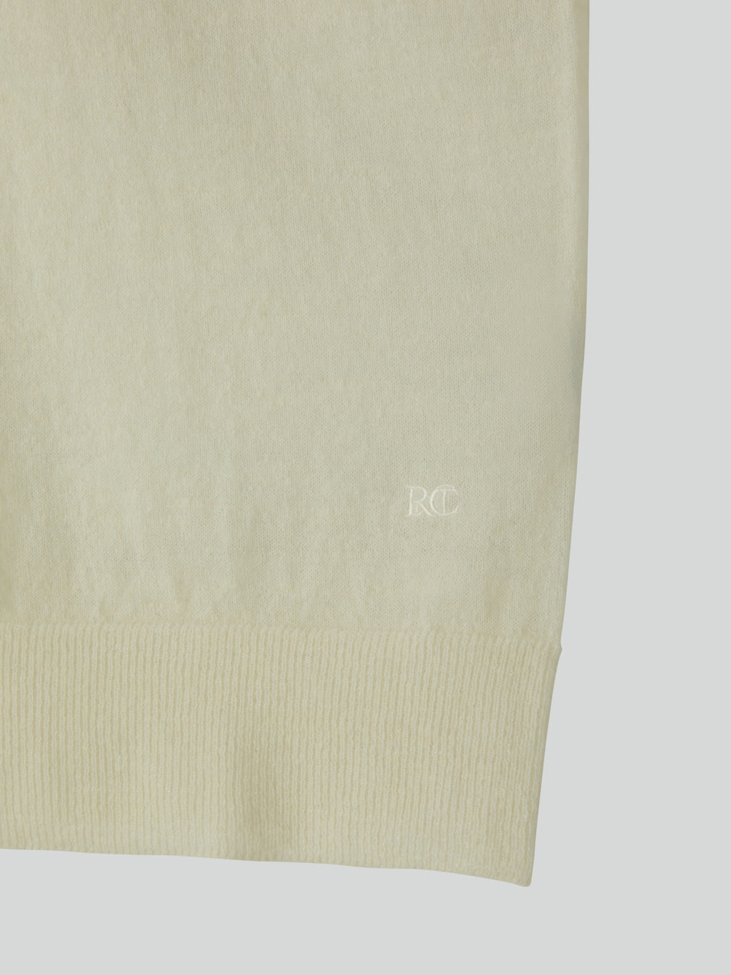 Recto - Rc Sheer Knit Top (Cream) product image 10 | TRAB K-Fashion Australia