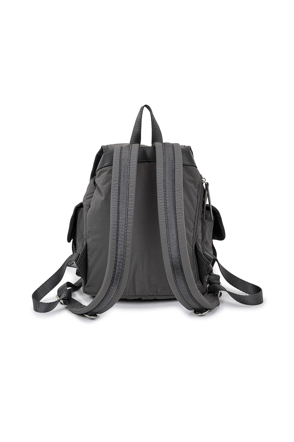 Matin Kim - Pocket Utility Small Back Pack (Charcoal) product image 5 | TRAB K-Fashion Australia