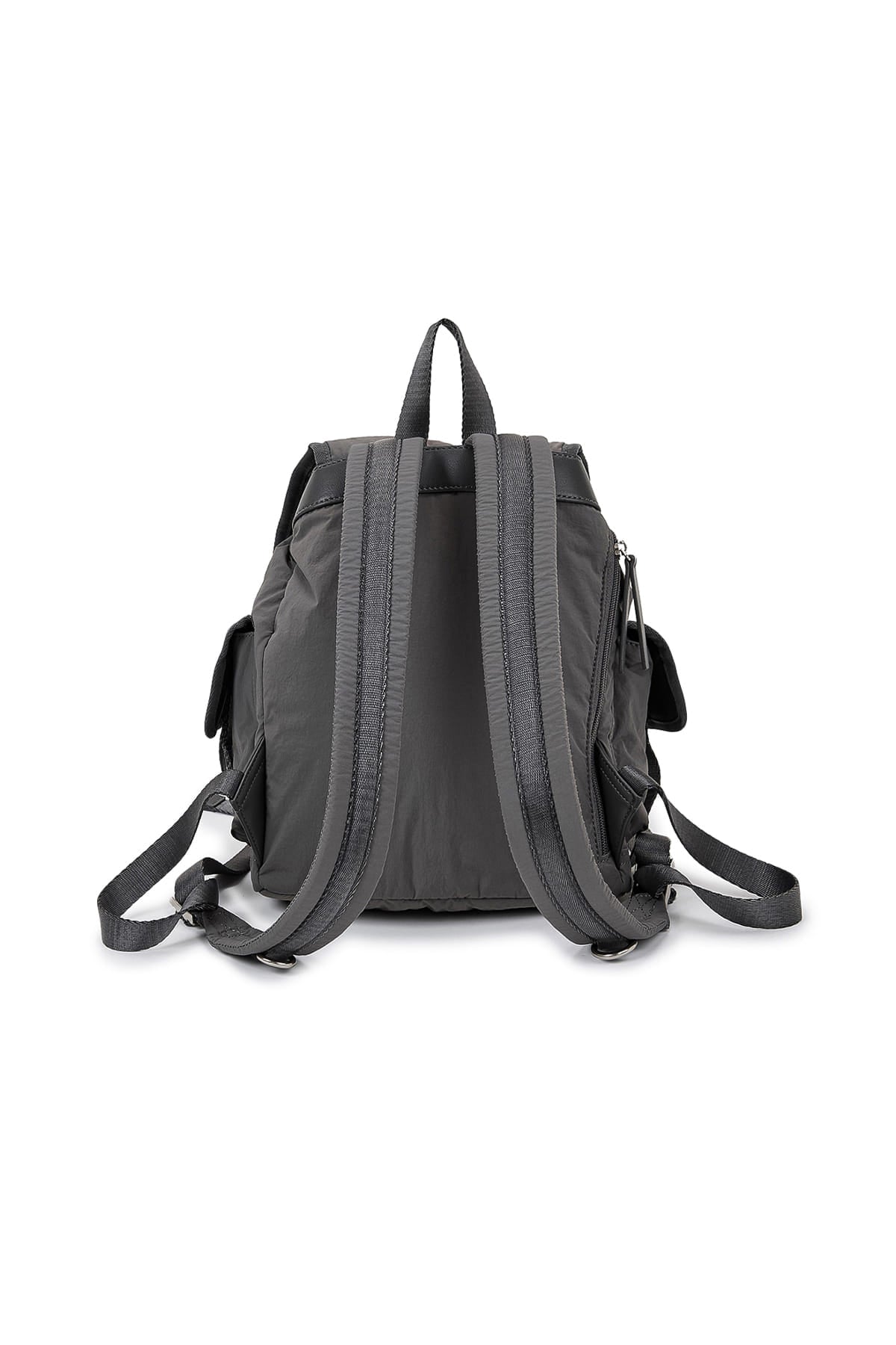 Matin Kim - Pocket Utility Small Back Pack (Charcoal) product image 5 | TRAB K-Fashion Australia