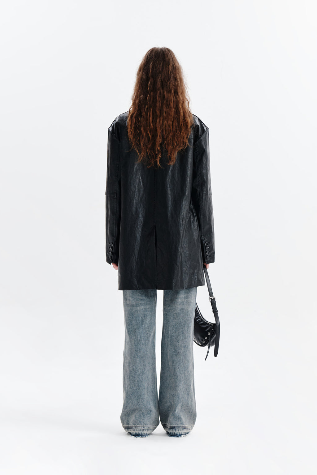 Matin Kim - Semi Boots Cut Damage Denim Pants (Light Blue) product image 7 | TRAB K-Fashion Australia