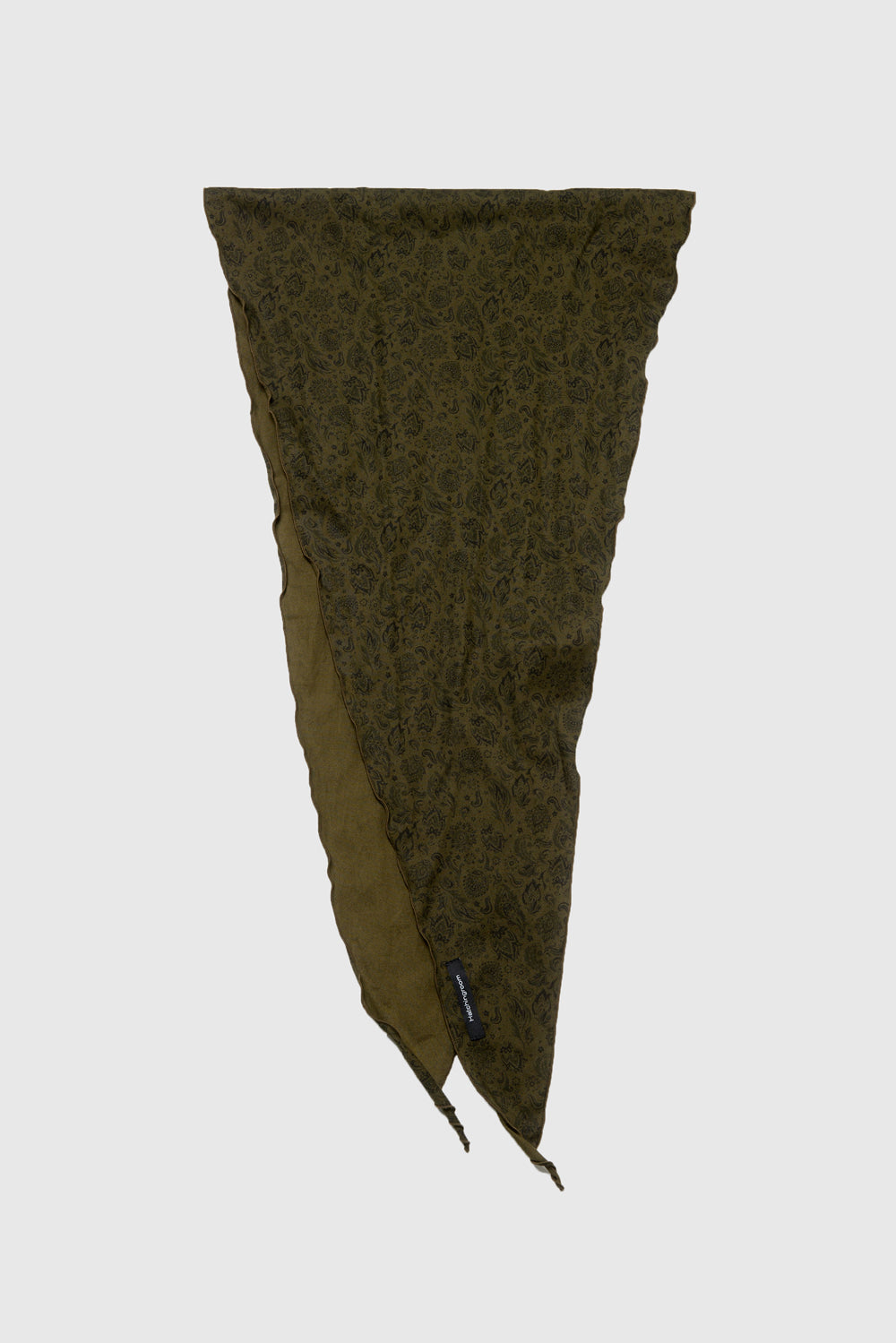 Hatchingroom - Diamond Scarf Floral Paisley (Khaki) product image 3 | TRAB K-Fashion Australia