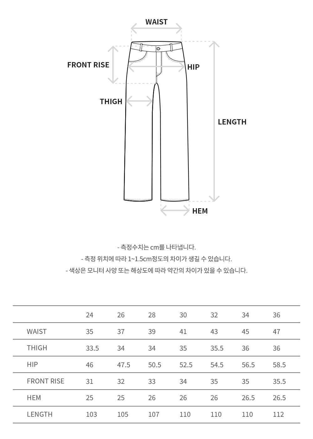 Andersson Bell - Unisex Twisted Zipper Pocket Jeans (Dusty Blue) product image 15 | TRAB K-Fashion Australia