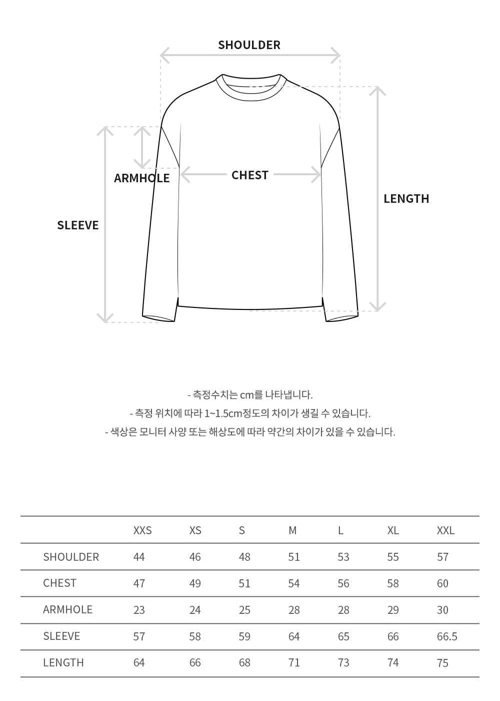 Andersson Bell - Unisex Love L/s T-Shirts (Characoal) product image 11 | TRAB K-Fashion Australia